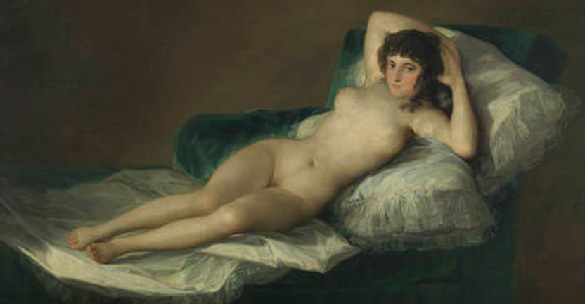 <em>La maja desnuda</em>, Francisco de Goya y Lucientes, comentada por Gregorio Prieto