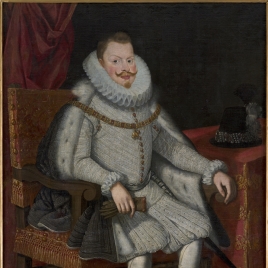 Felipe III, rey de España, sedente