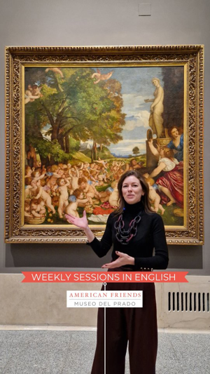 Weekly sessions in English: "The Worship of Venus" (1518), by Titian