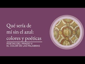 Qué sería de mí sin el azul: colores y poéticas