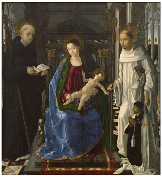 Imagen de la obra: "La Virgen del caballero de Montesa"