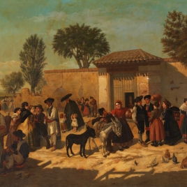 El parador de Navajas (afueras de Madrid, en el portillo de Valencia)