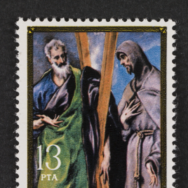 Serie de sellos Homenaje a El Greco