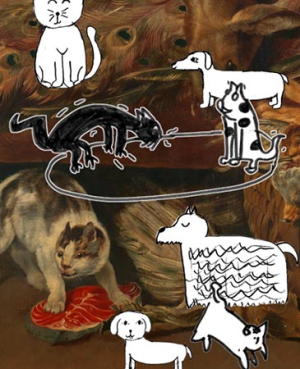 Como el perro y el gato