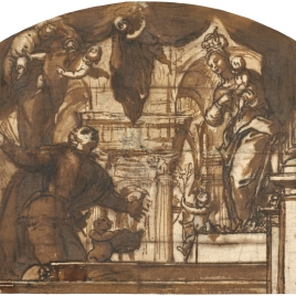 Aparición de la Virgen del Buen Consejo a san Luis Gonzaga