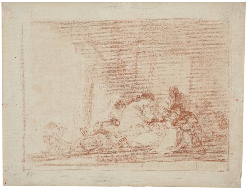 Imagen de la obra: "Escena de hambre"