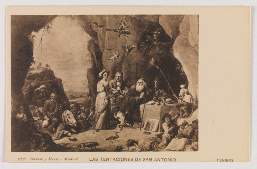 Imagen de la obra: "Tentaciones de san Antonio Abad"
