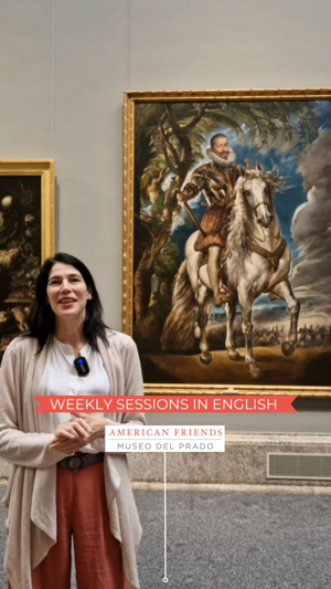 Weekly sessions in English: "Equestrian Portrait of the Duke of Lerma" (1603) by Rubens