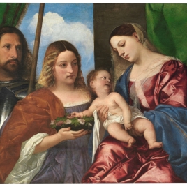 La Virgen con el Niño, Santa Dorotea y San Jorge