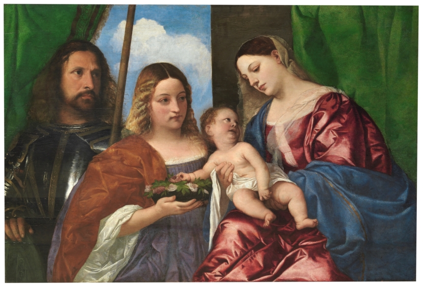 The Virgin and Child with Saints Dorothy and George