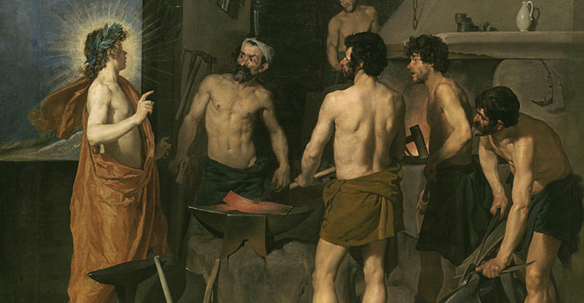 <em>La fragua de Vulcano</em>, Diego Rodríguez de Silva y Velázquez, comentada por José Prat