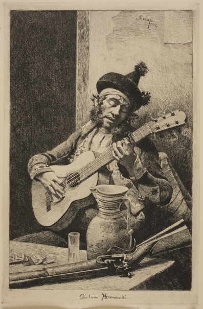 Imagen de la obra: "Cantaor flamenco"