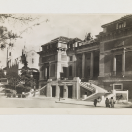 Museo del Prado, vista de la fachada norte o de Goya