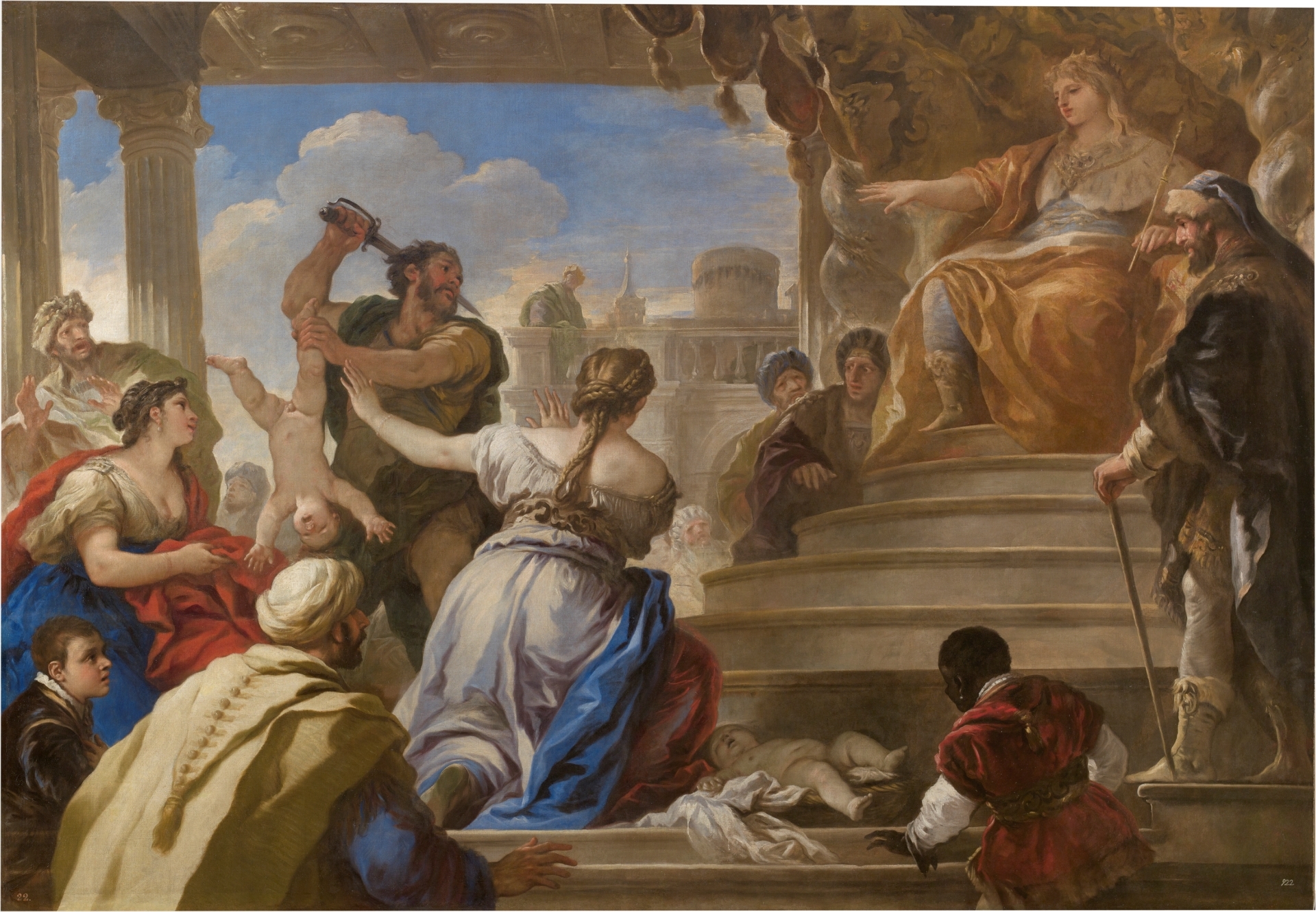 El juicio de Salomón - Colección - Museo Nacional del Prado