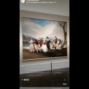 Las salas de cartones para tapices de Goya