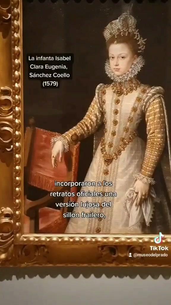 El sillón frailero en los retratos de corte del Museo del Prado