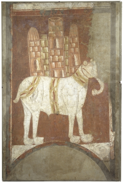 Imagen de la obra: "Elefante. Ermita de San Baudelio. Casillas de Berlanga (Soria)"