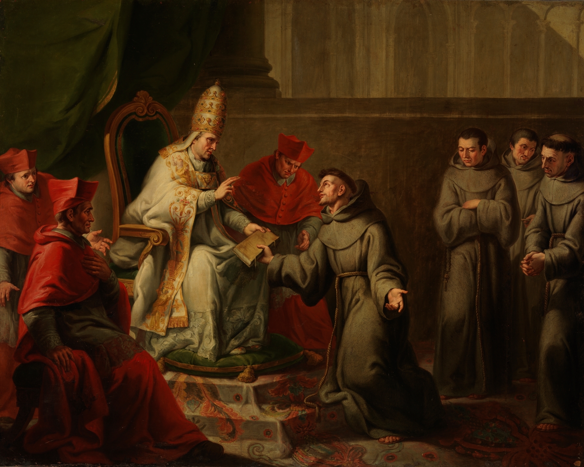 Approval of the Rule of Saint Francis by Pope Innocence III - The  Collection - Museo Nacional del Prado