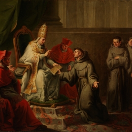 Aprobación de la regla franciscana por el papa Inocencio III