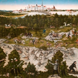 Hunt at the Castle of Torgau in Honour of Ferdinand I
