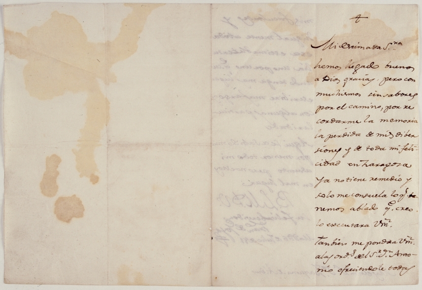 Imagen de la obra: "Carta a Joaquina Alduy de 6 de julio de 1781"