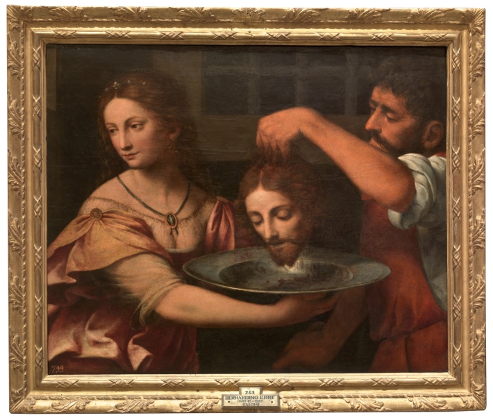 File:Bernardino Luini - Salome Receiving the Head of St John the Baptist -  WGA13771.jpg - Wikipedia