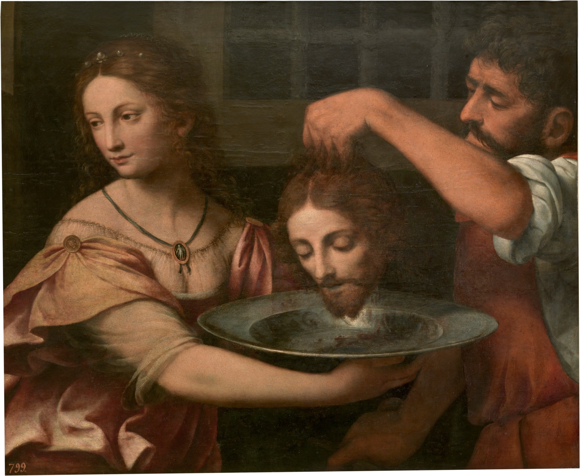 Salome with the Head of St. John the Baptist by Bernardino Luini