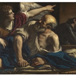 San Pedro liberado por un ángel