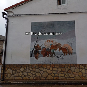 El #PradoCotidiano: Humildad desde Guadalaviar, en Teruel (España), nos cuenta la historia de su casa y su relación con "La nevada o El invierno" de Goya y el "Jardín de las delicias" del Bosco