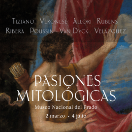 Pasiones mitológicas [Recurso electrónico] : Tiziano , Veronese , Allori , Rubens , Ribera , Poussin , Van Dyck , Velázquez / Museo Nacional del Prado