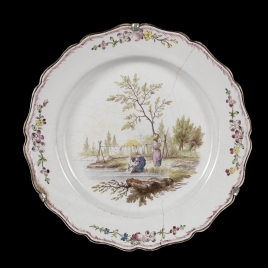 Plato. Vajilla de la Veuve Perrin