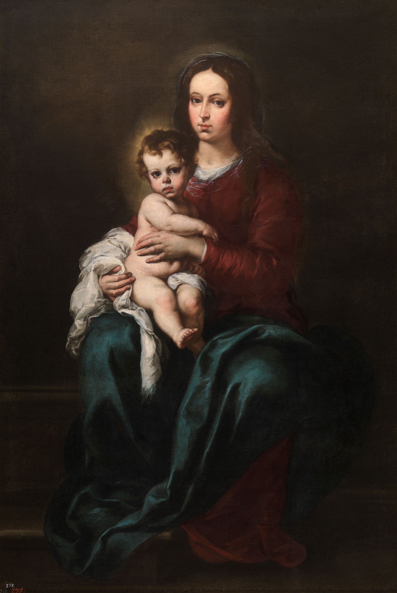 Hambre Cliente billetera La Virgen con el Niño - Colección - Museo Nacional del Prado