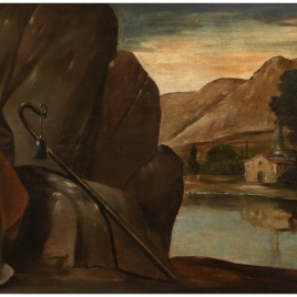 Saint Anthony Abbot in a Landscape