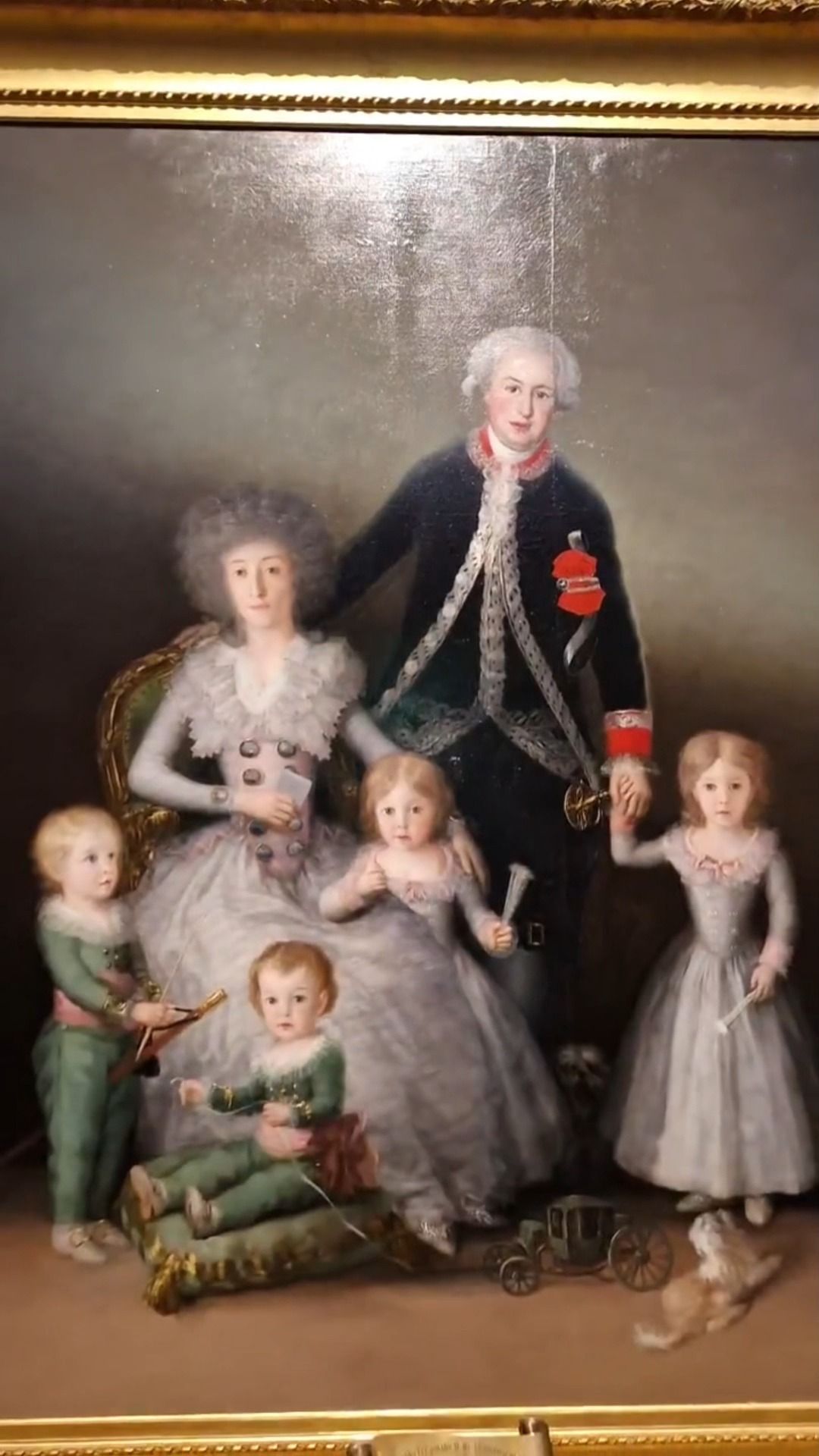 La infancia a finales del siglo XVIII en “Los duques de Osuna y sus hijos”, de Goya
