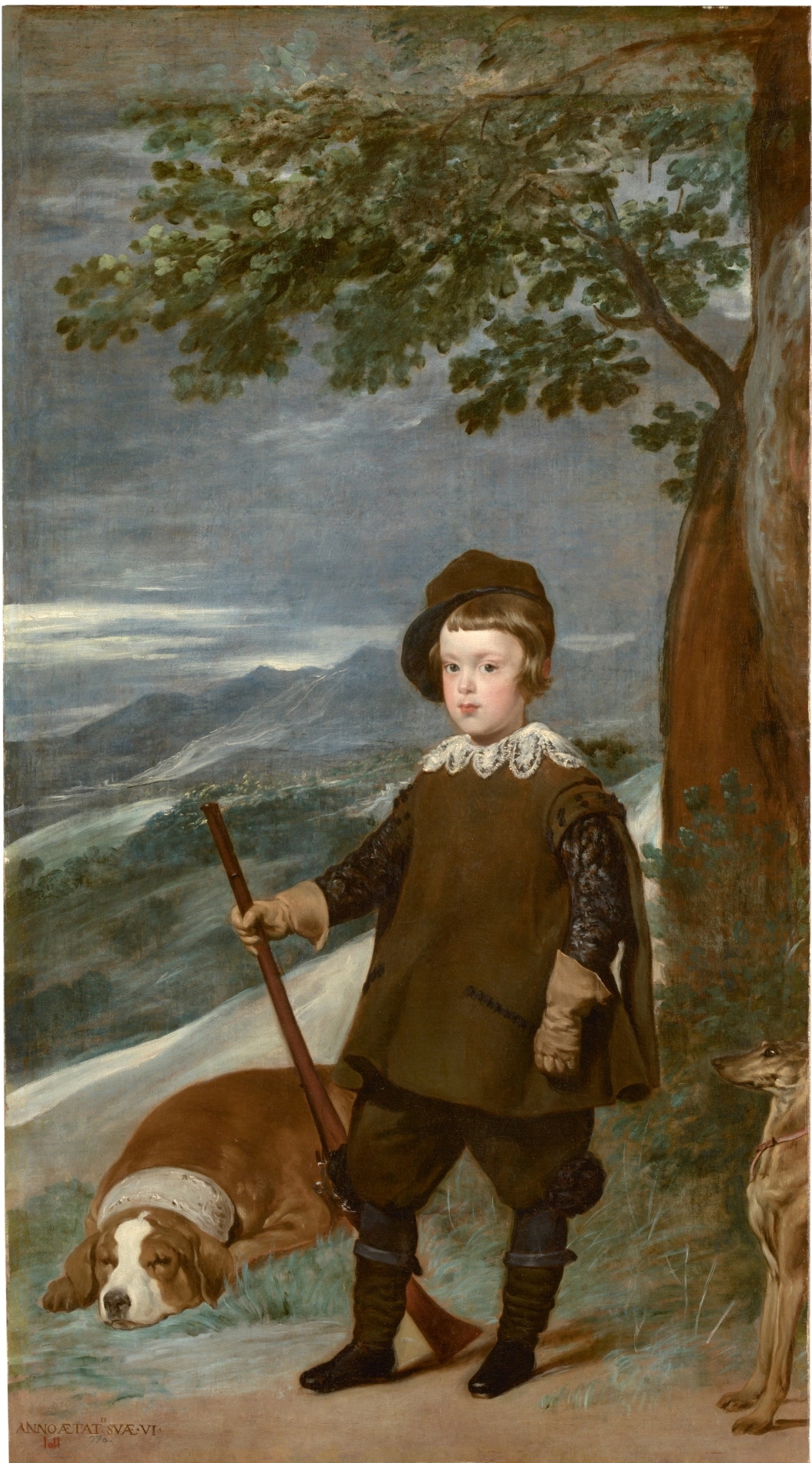 Príncipe Baltasar Carlos, cazador, El [Velázquez]