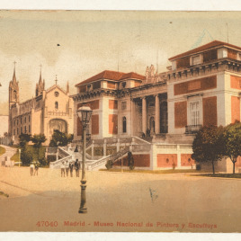 Museo del Prado, vista de la fachada norte o de Goya