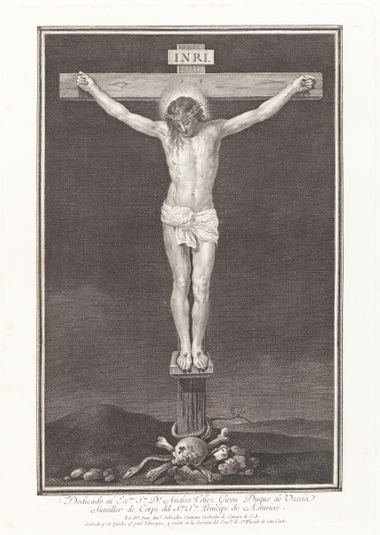 Image of the artwork: "The crucified Christ"
