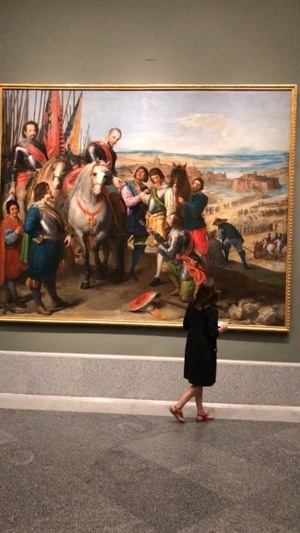 Restauración y el montaje de “Rendición de Juliers”, de Jusepe Leonardo