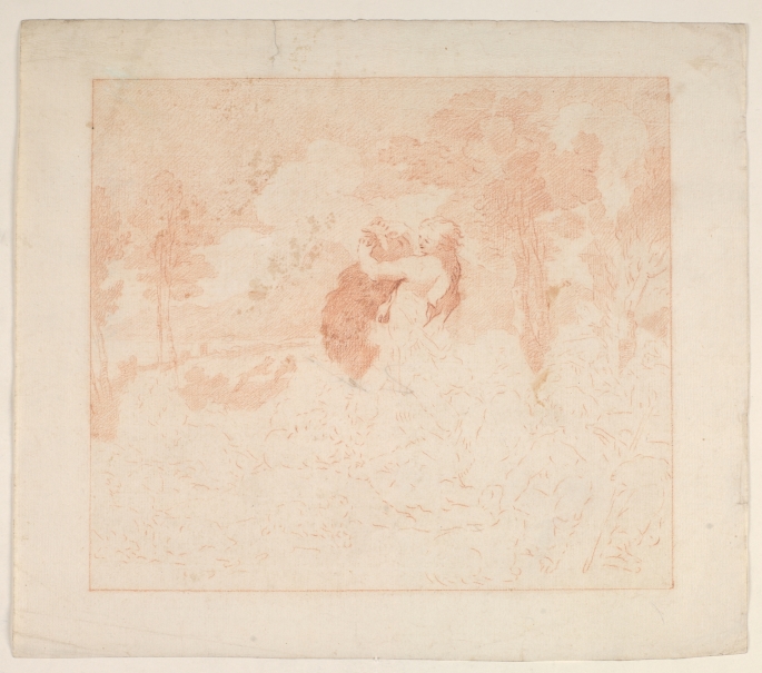 Imagen de la obra: "David luchando con el oso y el león"