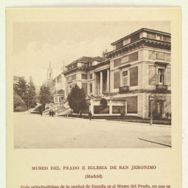 Museo del Prado, vista de la fachada norte o de Goya