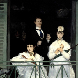 Invitación para la inauguración de la exposición "Manet en el Prado"