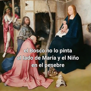 San José en el "Tríptico de la Adoración de los Magos" del Bosco, de 1494