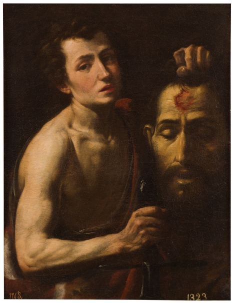 Imagen de la obra: "David con la cabeza de Goliat"