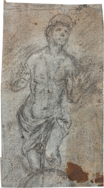 Cristo azotado, arrodillado sobre el mundo - Colección - Museo Nacional ...