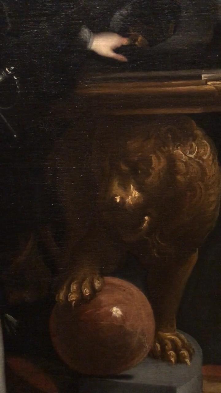 Los leones de bronce que encargó Velázquez
