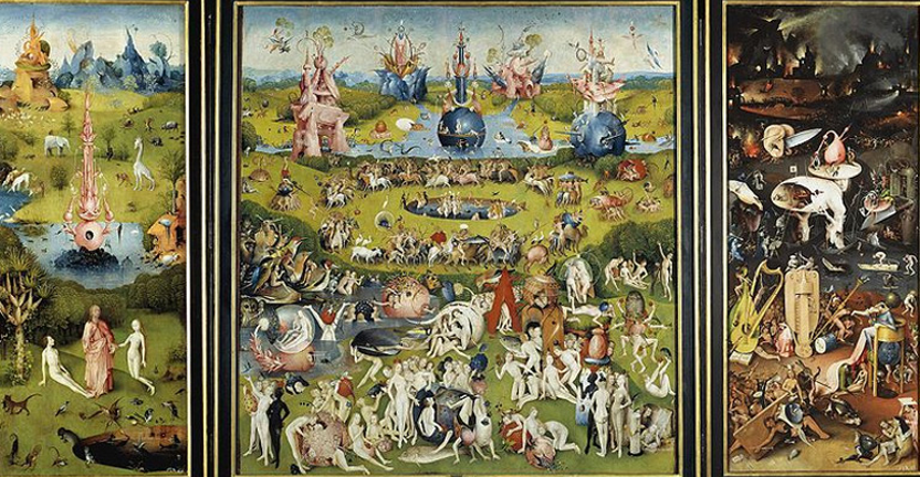 <em>Tríptico del jardín de las delicias</em>, El Bosco, comentada por Rafael Alberti