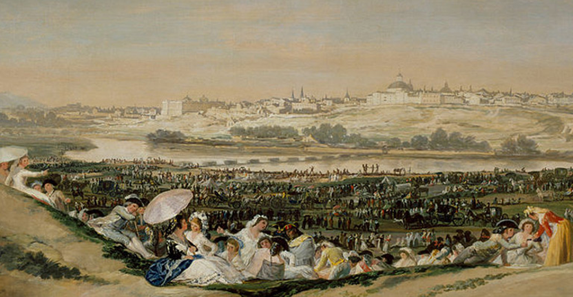 <em>La pradera de San Isidro</em>, Francisco de Goya y Lucientes, comentada por Manuel Mampaso