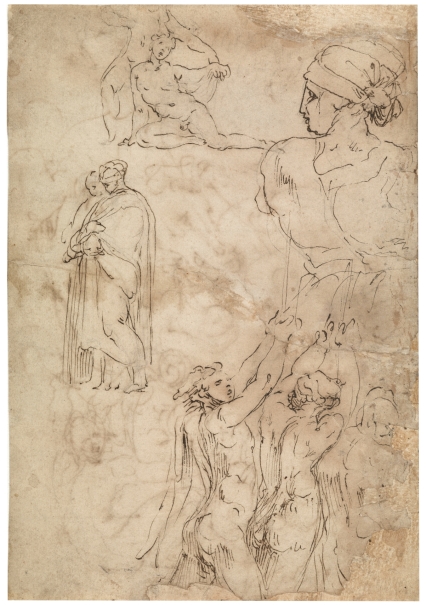Imagen de la obra: "Estudios de figura humana"