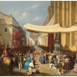 Imagen de La procesión del Corpus en Sevilla