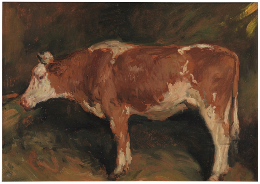 Imagen de la obra: "Estudio de vaca"